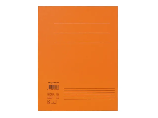 Dossiermap Quantore A4 320gr oranje