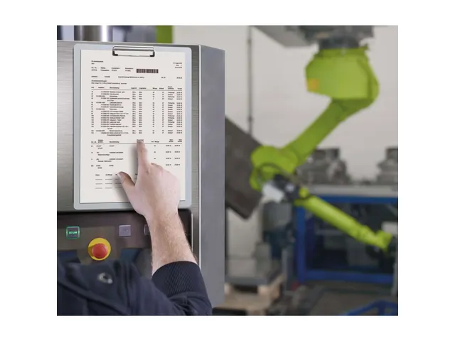 Klembord Aluminium Magneetstrook A3 Staand