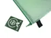 etui A5 PVC-vrij groen transparant met ritssluiting