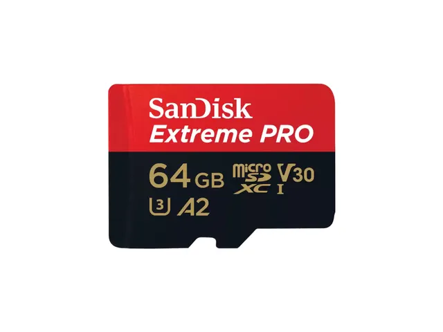 SanDisk Extreme PRO microSDXC 64GB+SD Adapter A2