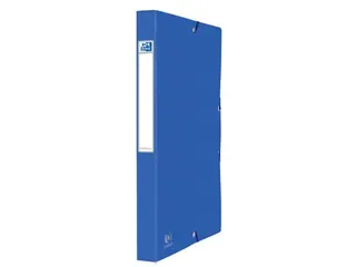 Elba elastobox Oxford Eurofolio rug van 2,5 cm, blauw - 2