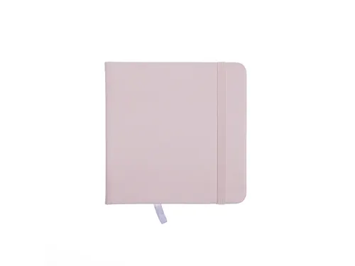 Schetsboek Kangaro 12x12cm violet PU hardcover 80 blad 140 grams roomw