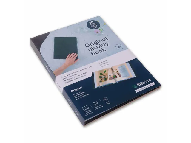 Showmap Rillstab A4 RI99454 5 Kanaals 50 Tas Zwart