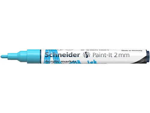 Acrylmarker Schneider Paint-It 310 2mm pastel blauw