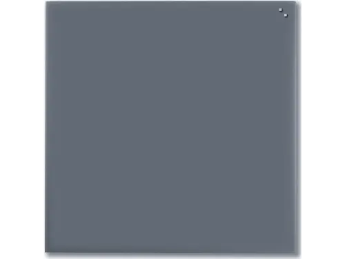 Glasmagneetbord Naga 100x100cm grijs