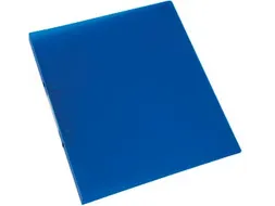 Ringmap A4 2 Ringen 16mm Transparant Blauw