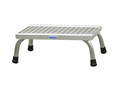 Montagetrap Aluminium H 0 2M 1Trede Incl. Platform Treden Rooster