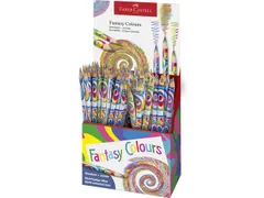 Crayons de couleur Faber-Castell Fantasy Colours, présentoir de 84 pi