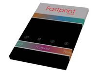 Kopieerpapier Fastprint A4 160gr zwart 50vel