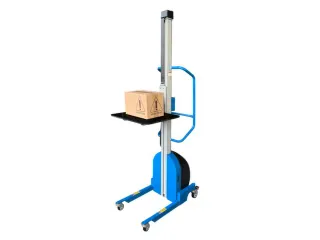 elektrische materiaalheffer,draagverm. 100kg,platform LxB 600x470mm - 2