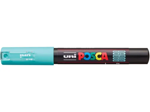 uni-ball Paint Marker, waterbasis Posca PC-1MC zeegroen