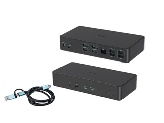 USB 3.0 / USB-C / Thunderbolt 3 Professional Dual 4K Display Docking S - 3
