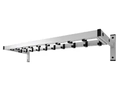 Wand Kapstok Vepa Bins Safe met 19 haken grijs