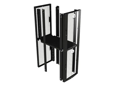 Vertiv VRA9047, Colocatiekit, Zwart, 48U, 800 mm, 1200 mm, 1 stuk(s)