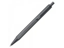 Rhodia scRipt zeshoekige balpen 0.7mm Aluminium Titanium Zwart