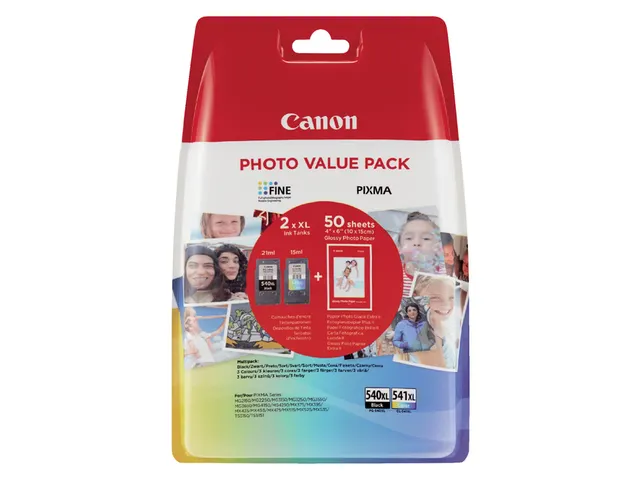 Inktcartridge Canon PG-540L zwart + CL-541XL kleur