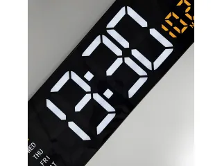 Wandklok NeXtime Super Digi 38,8 x 12,9 cm - 5