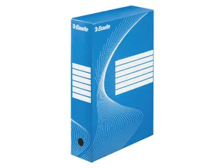Archiefdoos Esselte Boxycolor 80mm 352x250mm blauw - 1