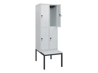 Dubbeldekse dekenkist,HxBxD 1950x600x815mm,2x2vak.,vak B 300mm - 2