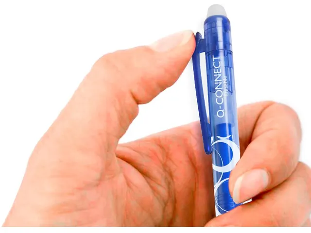 Roller À Encre Gel, Effaçable, Bleu