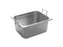 Caterchef Gastronorm bak RVS met greep 1/2 GN 150mm