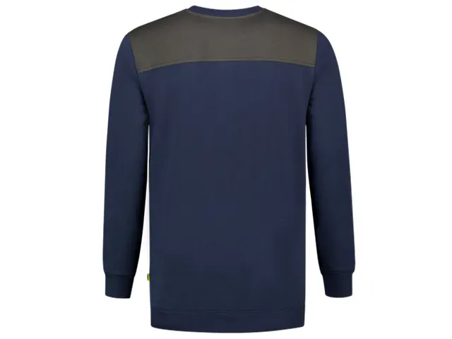Tricorp 302013 Bicolor naden sweater marine/grijs maat 4XL