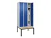 Armoire vestiaire Classic+ 3 comp 212x90x81,5cm gris clair/bleu