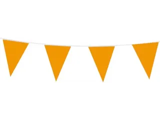 Vlaggenlijn 10 m oranje - 1
