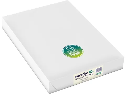 Evercolor gekleurd Gerecycleerd Papier A3 Ivoor