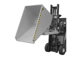 Kiepbak voor spaanders,HxLxB 1095x1720x1070mm,1,2m³,draagverm. 1500kg - 1