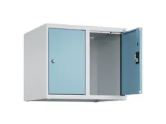 opzetkast,v. locker,2vak.,vak B 300mm,HxBxD 500x600x500mm,cilinderslot