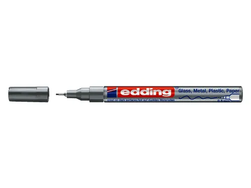 Viltstift Edding 780 Lakmarker Rond Goud/zilver 0.8mm Blister