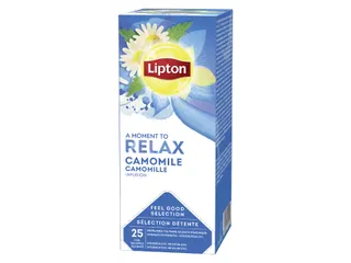 Thee Lipton Relax Camomile Met Envelop 25Stuks - 1