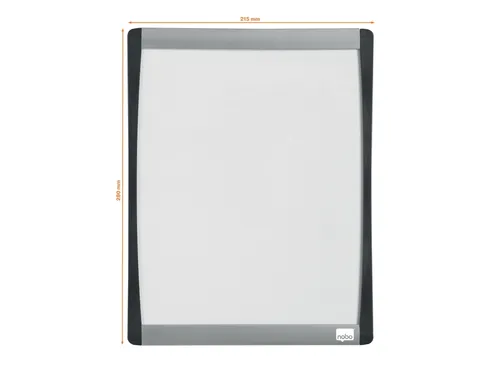 Whiteboard Nobo Quartet 28x21.5cm Gewelfd