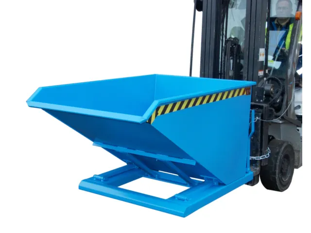 Kiepbak Hxbxd 885x1080x1700mm 0.75m³ 195kg Draagverm. 1500kg Ral5012