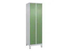 locker voor scheiding van kleding,HxBxD 1950x600x500mm,2vak