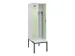 locker met bank,voor scheiding van kleding,HxBxD 2120x600x815mm,2vak
