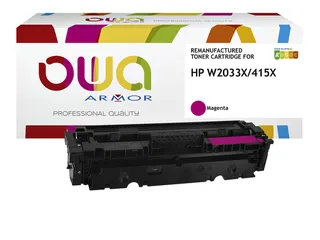 Tonercartridge OWA alternatief tbv HP W2033X rood - 1