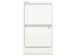 hangmappenkast,HxBxD 672x413x400mm,2hangmappenframes,romp verkeerswit