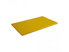 Caterchef HACCP Snijblad Geel 2-zijdig glad 50x30x1,5cm