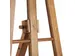 Chevalet bois dur marron clair pour tableau noir/panneau imprimé