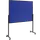 PREMIUM mobiel multiboard XL marineblauw prikbord 150x120cm