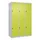 dubbeldekse locker,HxBxD 1850x1200x500mm,3x2vak.,vak B 400mm