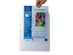 Showalbum Kreacover PP ring 40 tas wit
