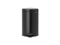 Pedaalemmer newIcon 12 liter Mat Zwart Brabantia