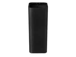 afvalbak,100l,HxBxD 800x385x385mm,romp staal zwart