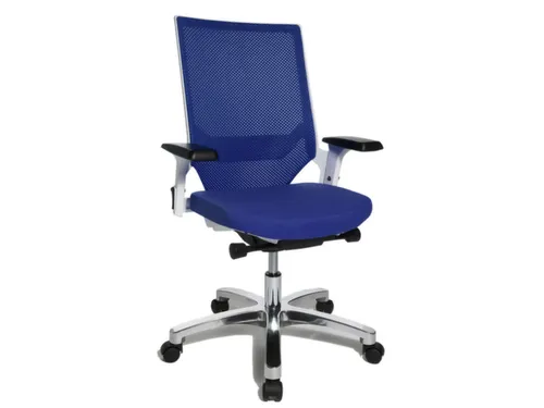 Topstar Bureaustoel Autosynchro SY met armleuningen Blauw