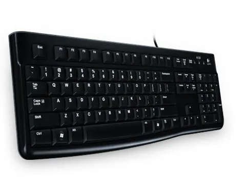 Toetsenbord K120 USB AZERTY FR Zwart