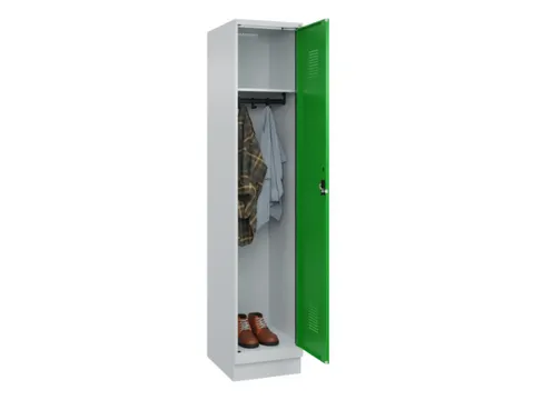 locker,HxBxD 1950x400x500mm,1vak,vak B 400mm,cil.-slot,sokkel