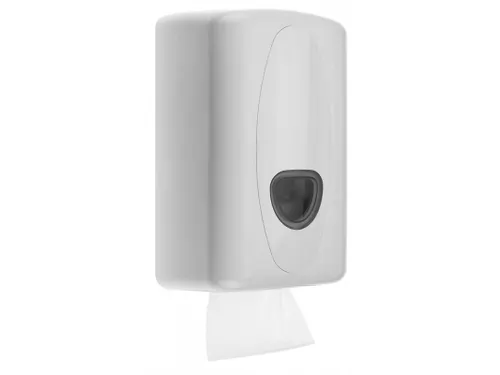 Toiletpapier Dispenser Kunststof Wit Voor Bulkpack toiletpapier